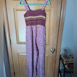 NWT Colorful jumpsuit size medium